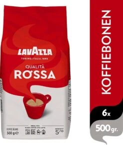 Lavazza Qualita Rossa Koffiebonen - 500 Gram X6 -Koffie Verkoop Winkel 1016x1200