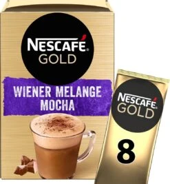 Nescafé Gold Wiener Melange Mocha Oploskoffie - 6 Doosjes à 8 Zakjes 7 Nescafé Gold Wiener Melange Mocha Oploskoffie - 6 Doosjes à 8 Zakjes -Koffie Verkoop Winkel 1111x1200 2