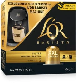L'OR BARISTA XXL Filter Grand Matin (5) - 5 X 10 Koffiecups 24 L'OR BARISTA XXL Filter Grand Matin (5) - 5 X 10 Koffiecups -Koffie Verkoop Winkel 1115x1200