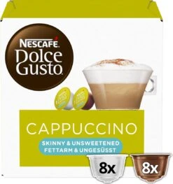 Nescafé Dolce Gusto Cappuccino Light Capsules - 48 Koffiecups -Koffie Verkoop Winkel 1129x1200