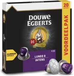 Douwe Egberts Lungo Intens Koffiecups - Intensiteit 8/12 - 10 X 20 Capsules 18 Douwe Egberts Lungo Intens Koffiecups - Intensiteit 8/12 - 10 X 20 Capsules -Koffie Verkoop Winkel 1170x1200