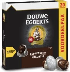 Douwe Egberts Espresso Krachtig Koffiecups - Intensiteit 10/12 - 10 X 20 Capsules 17 Douwe Egberts Espresso Krachtig Koffiecups - Intensiteit 10/12 - 10 X 20 Capsules -Koffie Verkoop Winkel 1171x1200
