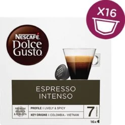 Nescafé Dolce Gusto Espresso Intenso Cups - 3 X 16 Stuks -Koffie Verkoop Winkel 1197x1200 1