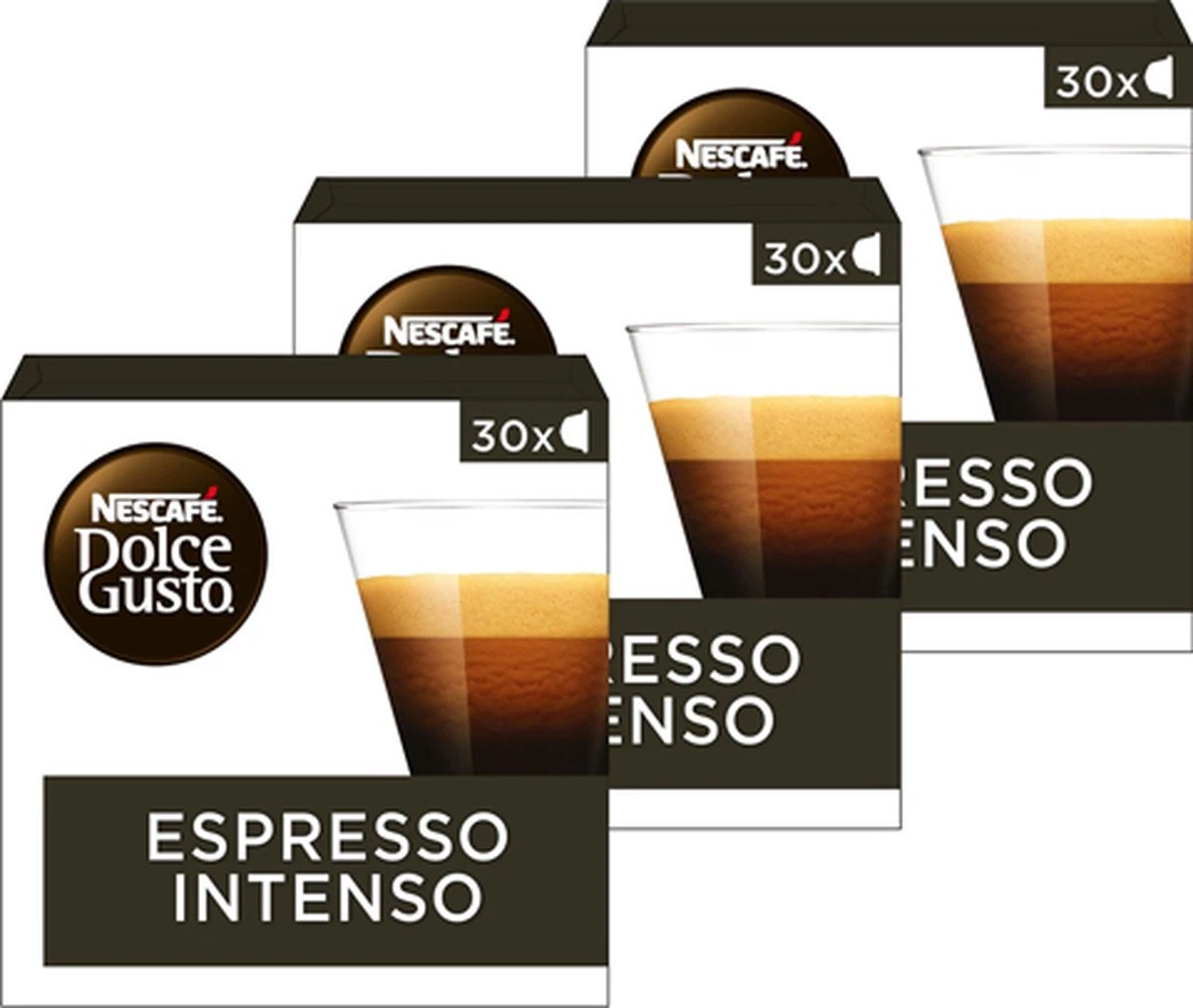 Nescafé Dolce Gusto Espresso Intenso Capsules - 90 Koffiecups 1 Nescafé Dolce Gusto Espresso Intenso Capsules - 90 Koffiecups
