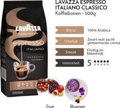 Lavazza Espresso Italiano Classico Koffiebonen - 500 Gram X4 -Koffie Verkoop Winkel 1200x1082 1