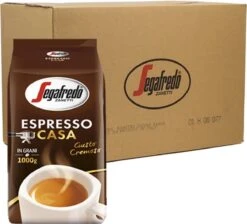 Segafredo Espresso Casa Koffiebonen - 8 X 1 Kg -Koffie Verkoop Winkel 1200x1086
