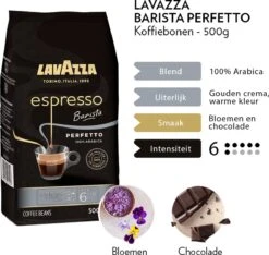 Lavazza Espresso Barista Perfetto Koffiebonen - 500 Gram X4 -Koffie Verkoop Winkel 1200x1137