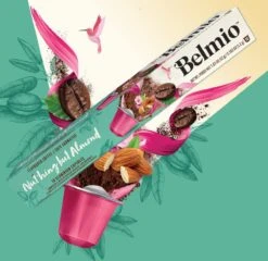 Belmio Koffiecups - NUTHING BUT ALMOND Capsules Nespresso Compatible - 120 Stuks -Koffie Verkoop Winkel 1200x1166