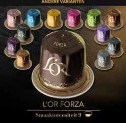 L'OR Espresso Forza Koffiecups - Intensiteit 9/12 - 10 X 10 Capsules 19 L'OR Espresso Forza Koffiecups - Intensiteit 9/12 - 10 X 10 Capsules -Koffie Verkoop Winkel 1200x1173 7