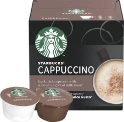 Starbucks By Dolce Gusto Cappuccino Capsules - 36 Koffiecups -Koffie Verkoop Winkel 1200x1179
