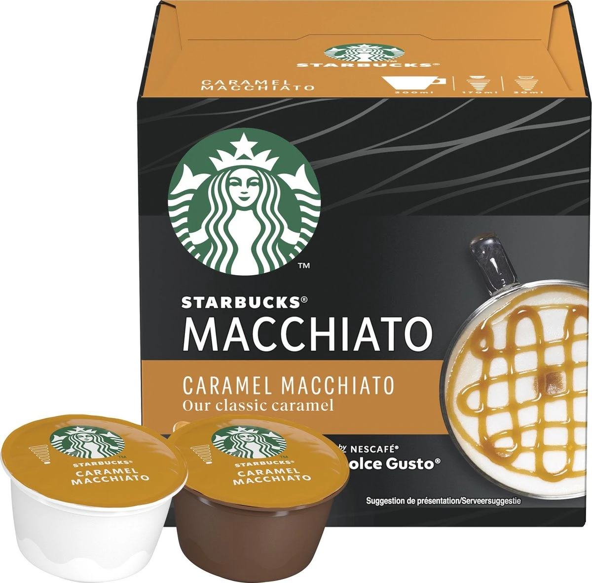 Starbucks By Dolce Gusto Caramel Macchiato Capsules - 36 Koffiecups 2 Starbucks By Dolce Gusto Caramel Macchiato Capsules - 36 Koffiecups - Afbeelding 2