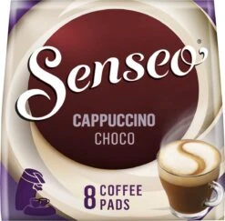 Senseo Cappuccino Choco Koffiepads - 2/9 Intensiteit - 4 X 8 Pads -Koffie Verkoop Winkel 1200x1180 3