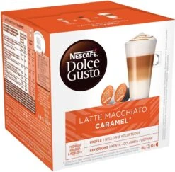Nescafé Dolce Gusto Caramel Macchiato Capsules - 48 Koffiecups -Koffie Verkoop Winkel 1200x1181 1
