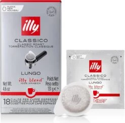 Illy - E.S.E. Servings Classico Lungo 12 X 18 Stuks 5 Illy - E.S.E. Servings Classico Lungo 12 X 18 Stuks -Koffie Verkoop Winkel 1200x1182 3