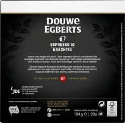 Douwe Egberts Espresso Krachtig Koffiecups - Intensiteit 10/12 - 10 X 20 Capsules 11 Douwe Egberts Espresso Krachtig Koffiecups - Intensiteit 10/12 - 10 X 20 Capsules -Koffie Verkoop Winkel 1200x1184 4