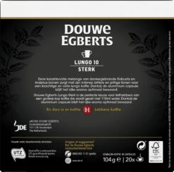 Douwe Egberts Lungo Sterk (10) - 10 X 20 Koffiecups -Koffie Verkoop Winkel 1200x1186 4