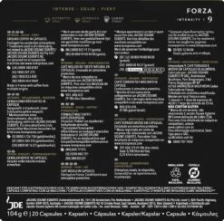 L'OR Espresso Forza Koffiecups - Intensiteit 9/12 - 10 X 20 Capsules -Koffie Verkoop Winkel 1200x1187 1