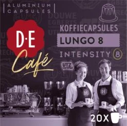 Douwe Egberts D.E Café Lungo Koffiecups - Intesiteit 8/12 - 10 X 20 Capsules 17 Douwe Egberts D.E Café Lungo Koffiecups - Intesiteit 8/12 - 10 X 20 Capsules -Koffie Verkoop Winkel 1200x1189 3
