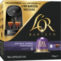 L'OR BARISTA XXL Lungo Profondo (8) - 5 X 10 Koffiecups -Koffie Verkoop Winkel 1200x1196 3