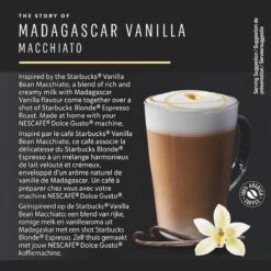 Starbucks By Dolce Gusto Capsules Madagascar Vanilla Macchiato- 3 Doosjes à 12 Koffiecups -Koffie Verkoop Winkel 1200x1198