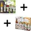 Monin Cadeau 10 Smaken Geschenkverpakking + Cocktailverpakking VOORDEEL PACK 10 Flesjes 5cl