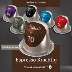 Douwe Egberts Espresso Krachtig (10) - 5 X 40 Koffiecups -Koffie Verkoop Winkel 1200x1200 27
