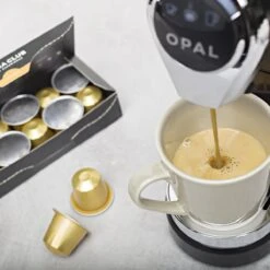 Aroma Club - Nespresso Compatible Capsules (120 St.) - No. 2 Smooth James - Intensiteit 3/5 - Espresso & Lungo - 100% Aluminium Koffiecups -Koffie Verkoop Winkel 1200x1200 40