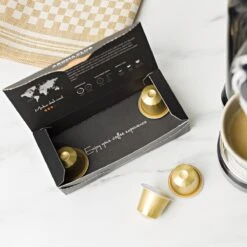 Aroma Club - Nespresso Compatible Capsules (120 St.) - No. 2 Smooth James - Intensiteit 3/5 - Espresso & Lungo - 100% Aluminium Koffiecups -Koffie Verkoop Winkel 1200x1200 41