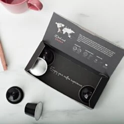 Aroma Club - Proefpakket Nespresso Compatible Capsules (100 St.) - 5 Smaken - Espresso & Lungo - 100% Aluminium Koffiecups -Koffie Verkoop Winkel 1200x1200 51