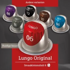 Douwe Egberts Lungo Original Koffiecups - Intensiteit 6/12 - 10 X 10 Capsules -Koffie Verkoop Winkel 1200x1200 84