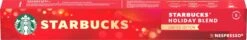 Starbucks By Nespresso Capsules Holiday Blend - 12 Doosjes à 10 Koffiecups -Koffie Verkoop Winkel 1200x196 1
