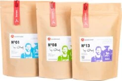Localroast Koffie Proefpakket | Cadeaupakket | Vers Gebrand | Gemalen| Top Selectie| 3 X 200g | Direct Van Lokale Microbranderij -Koffie Verkoop Winkel 1200x802