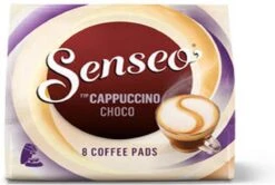 Senseo Cappuccino Choco Koffiepads - 2/9 Intensiteit - 4 X 8 Pads -Koffie Verkoop Winkel 1200x808