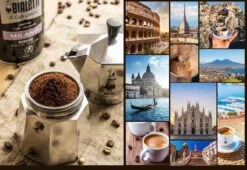 Bialetti Perfetto Moka Gemalen Koffie Proefpakket - 4 X 250 Gram - Classico, Intenso, Delicato En Nocciola -Koffie Verkoop Winkel 1200x826 1