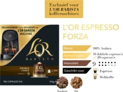 L'OR BARISTA XXL Forza (9) - 5 X 10 Koffiecups -Koffie Verkoop Winkel 1200x895 2