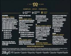 L'OR Lungo Estremo Koffiecups - Intensiteit 10/12 - 4 X 40 Capsules -Koffie Verkoop Winkel 1200x942 3