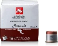 Illy Capsules Iperespresso Arabica Selection Guatemala 6 X 18 Stuks -Koffie Verkoop Winkel 1200x956