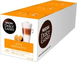 Nescafé Dolce Gusto Latte Macchiato Capsules - 48 Koffiecups -Koffie Verkoop Winkel 1200x969
