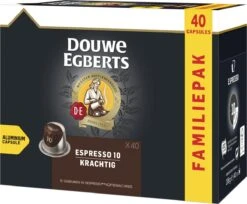Douwe Egberts Espresso Krachtig (10) - 5 X 40 Koffiecups -Koffie Verkoop Winkel 1200x992