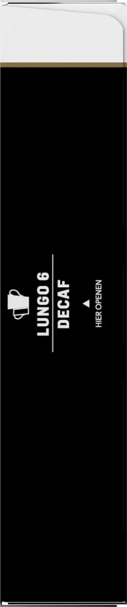 Douwe Egberts Lungo Decaf Koffiecups - Intensiteit 6/12 - 10 X 10 Capsules -Koffie Verkoop Winkel 251x1200 1