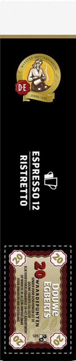 Douwe Egberts Espresso Ristretto (12) - 10 X 20 Koffiecups -Koffie Verkoop Winkel 253x1200 7