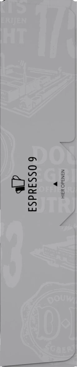 Douwe Egberts D.E Café Espresso Koffiecups - Intensiteit 9/12 - 10 X 20 Capsules -Koffie Verkoop Winkel 254x1200