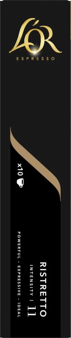L'OR Espresso Ristretto (11) - 10 X 10 Koffiecups -Koffie Verkoop Winkel 255x1200 1