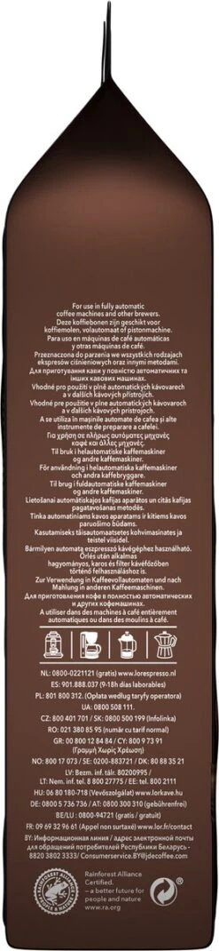 L'OR Espresso Forza Koffiebonen (9) - 4 X 500 Gram -Koffie Verkoop Winkel 277x1200 1