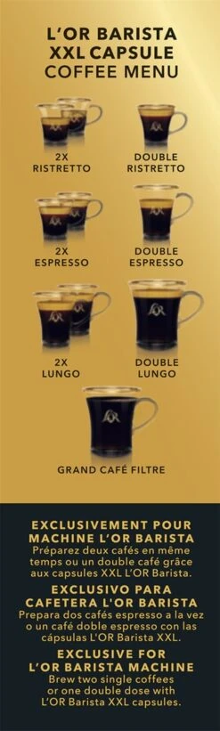 L'OR BARISTA XXL Ristretto (11) - 5 X 10 Koffiecups -Koffie Verkoop Winkel 361x1200 3