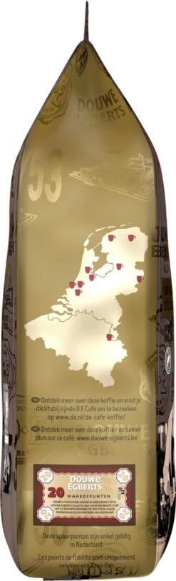 Douwe Egberts D.E Café Delicaat Rond Koffiebonen - Intensiteit 5/9 - 4 X 500 Gram -Koffie Verkoop Winkel 364x1200 10