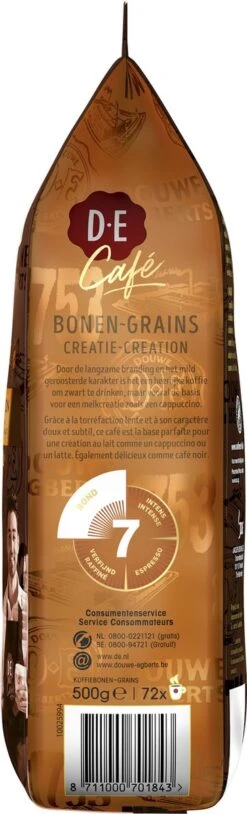 Douwe Egberts D.E Café Creatie Koffiebonen - 7/9 Intensiteit - 4 X 500 Gram -Koffie Verkoop Winkel 364x1200 4