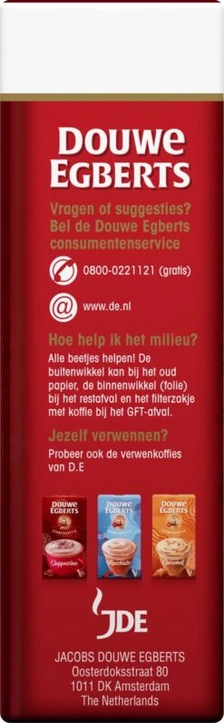 Douwe Egberts Aroma Rood Filterkoffie - 24 X 250 Gram -Koffie Verkoop Winkel 373x1200 1