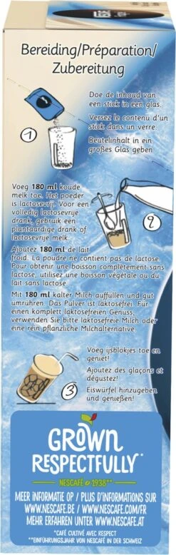 Nescafé Frappé Oploskoffie - 5 Doosjes à 10 Zakjes -Koffie Verkoop Winkel 381x1200