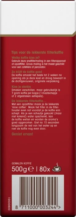 Douwe Egberts Aroma Rood Filterkoffie - 15 X 500 Gram 6 Douwe Egberts Aroma Rood Filterkoffie - 15 X 500 Gram -Koffie Verkoop Winkel 421x1200 2